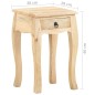 Comodino 28x28x46 cm in Legno Massello di Mango Comodino 28x28x46 cm in Legno Massello di Mango