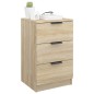 Comodini 2 pz Rovere Sonoma 40x36x65 cm Comodini 2 pz Rovere Sonoma 40x36x65 cm