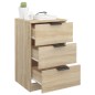 Comodini 2 pz Rovere Sonoma 40x36x65 cm Comodini 2 pz Rovere Sonoma 40x36x65 cm