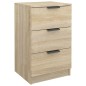Comodini 2 pz Rovere Sonoma 40x36x65 cm Comodini 2 pz Rovere Sonoma 40x36x65 cm