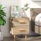 Comodino Rovere Sonoma 40x35x47,5 cm Comodino Rovere Sonoma 40x35x47,5 cm