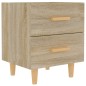 Comodino Rovere Sonoma 40x35x47,5 cm Comodino Rovere Sonoma 40x35x47,5 cm