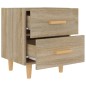 Comodino Rovere Sonoma 40x35x47,5 cm Comodino Rovere Sonoma 40x35x47,5 cm