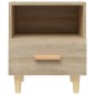 Comodini 2 pz Rovere Sonoma 40x35x47 cm