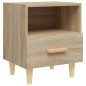 Comodini 2 pz Rovere Sonoma 40x35x47 cm
