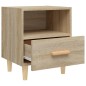 Comodini 2 pz Rovere Sonoma 40x35x47 cm