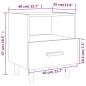 Comodini 2 pz Rovere Sonoma 40x35x47 cm