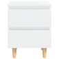Comodino Gambe in Pino Massello 2 pz Bianco Laccato 40x35x50 cm Comodino Gambe in Pino Massello 2 pz Bianco Laccato 40x35x50 cm