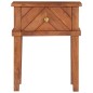 Comodino 40x40x50 cm in Legno Massello di Acacia Comodino 40x40x50 cm in Legno Massello di Acacia