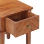 Comodino 40x40x50 cm in Legno Massello di Acacia Comodino 40x40x50 cm in Legno Massello di Acacia