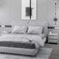 Comodini 2 pz Grigio Cemento 45x34,5x44,5 cm in Truciolato Comodini 2 pz Grigio Cemento 45x34,5x44,5 cm in Truciolato