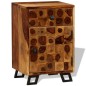 vidaXL Comodino in Legno Massello di Sheesham 37x30x54 cm vidaXL Comodino in Legno Massello di Sheesham 37x30x54 cm