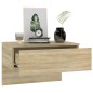 Comodini a Muro 2 pz Rovere Sonoma Comodini a Muro 2 pz Rovere Sonoma