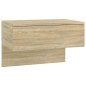 Comodini a Muro 2 pz Rovere Sonoma Comodini a Muro 2 pz Rovere Sonoma
