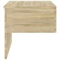 Comodini a Muro 2 pz Rovere Sonoma Comodini a Muro 2 pz Rovere Sonoma