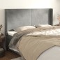 Testiera ad Orecchio Grigio Chiaro 183x16x118/128 cm in Velluto Testiera ad Orecchio Grigio Chiaro 183x16x118/128 cm in Velluto