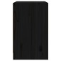 Comodino Nero 40x31x50 cm in Legno Massello di Pino Comodino Nero 40x31x50 cm in Legno Massello di Pino