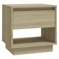 Comodino Rovere Sonoma 45x34x44 cm in Truciolato Comodino Rovere Sonoma 45x34x44 cm in Truciolato