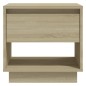 Comodino Rovere Sonoma 45x34x44 cm in Truciolato Comodino Rovere Sonoma 45x34x44 cm in Truciolato
