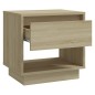 Comodino Rovere Sonoma 45x34x44 cm in Truciolato Comodino Rovere Sonoma 45x34x44 cm in Truciolato