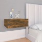 vidaXL Comodini Pensili Rovere Fumo 2pz 40x30x15 cm Legno Multistrato vidaXL Comodini Pensili Rovere Fumo 2pz 40x30x15 cm Legno Multistrato