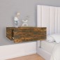vidaXL Comodini Pensili Rovere Fumo 2pz 40x30x15 cm Legno Multistrato vidaXL Comodini Pensili Rovere Fumo 2pz 40x30x15 cm Legno Multistrato