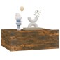vidaXL Comodini Pensili Rovere Fumo 2pz 40x30x15 cm Legno Multistrato vidaXL Comodini Pensili Rovere Fumo 2pz 40x30x15 cm Legno Multistrato