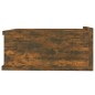 vidaXL Comodini Pensili Rovere Fumo 2pz 40x30x15 cm Legno Multistrato vidaXL Comodini Pensili Rovere Fumo 2pz 40x30x15 cm Legno Multistrato