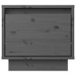 vidaXL Comodini 2 pz Grigi 35x34x32 cm in Legno Massello di Pino vidaXL Comodini 2 pz Grigi 35x34x32 cm in Legno Massello di Pino
