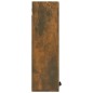 Armadietto a Specchio da Bagno Rovere Fumo 64x20x67 cm Armadietto a Specchio da Bagno Rovere Fumo 64x20x67 cm