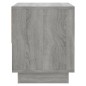 Comodini 2 pz Grigio Sonoma 45x34x44 cm in Truciolato