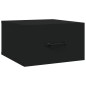 Comodini a Muro 2 pz Neri 35x35x20 cm Comodini a Muro 2 pz Neri 35x35x20 cm