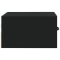 Comodini a Muro 2 pz Neri 35x35x20 cm Comodini a Muro 2 pz Neri 35x35x20 cm