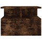 Comodini Pensili Rovere Fumo 2pz 40x31x27 cm Legno Multistrato Comodini Pensili Rovere Fumo 2pz 40x31x27 cm Legno Multistrato