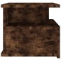 Comodini Pensili Rovere Fumo 2pz 40x31x27 cm Legno Multistrato Comodini Pensili Rovere Fumo 2pz 40x31x27 cm Legno Multistrato