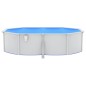Piscina con Pompa Filtro a Sabbia 490x360x120 cm Piscina con Pompa Filtro a Sabbia 490x360x120 cm