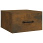 Comodino a Muro Rovere Fumo 35x35x20 cm Comodino a Muro Rovere Fumo 35x35x20 cm