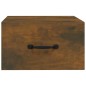 Comodino a Muro Rovere Fumo 35x35x20 cm Comodino a Muro Rovere Fumo 35x35x20 cm