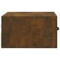 Comodino a Muro Rovere Fumo 35x35x20 cm Comodino a Muro Rovere Fumo 35x35x20 cm