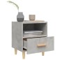 Comodino Grigio Cemento 40x35x47 cm Comodino Grigio Cemento 40x35x47 cm