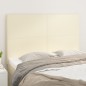 Testiere 4 pz Crema 72x5x78/88 cm in Similpelle Testiere 4 pz Crema 72x5x78/88 cm in Similpelle