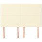 Testiere 4 pz Crema 72x5x78/88 cm in Similpelle Testiere 4 pz Crema 72x5x78/88 cm in Similpelle
