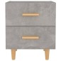 Comodino Grigio Cemento 40x35x47,5 cm Comodino Grigio Cemento 40x35x47,5 cm