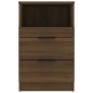 Comodino Rovere Marrone in Legno Multistrato Comodino Rovere Marrone in Legno Multistrato