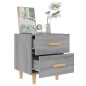 Comodino Grigio Sonoma 40x35x47,5 cm Comodino Grigio Sonoma 40x35x47,5 cm