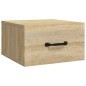 Comodino a Muro Rovere Sonoma 35x35x20 cm Comodino a Muro Rovere Sonoma 35x35x20 cm