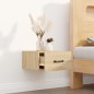 Comodino a Muro Rovere Sonoma 35x35x20 cm Comodino a Muro Rovere Sonoma 35x35x20 cm