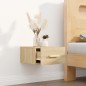 Comodino a Muro Rovere Sonoma 35x35x20 cm Comodino a Muro Rovere Sonoma 35x35x20 cm