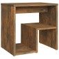 Comodino Rovere Fumo 40x30x40 cm in Legno Multistrato Comodino Rovere Fumo 40x30x40 cm in Legno Multistrato