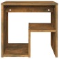 Comodino Rovere Fumo 40x30x40 cm in Legno Multistrato Comodino Rovere Fumo 40x30x40 cm in Legno Multistrato